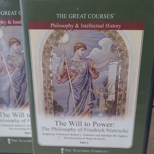 The Great Courses Philosophy DVD Lot 5 Nietzsche Will to Power History ofFreedom